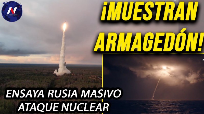 ¡***🇷🇺******🚀***Ensaya Rusia masivo ataque nuclear! Así …