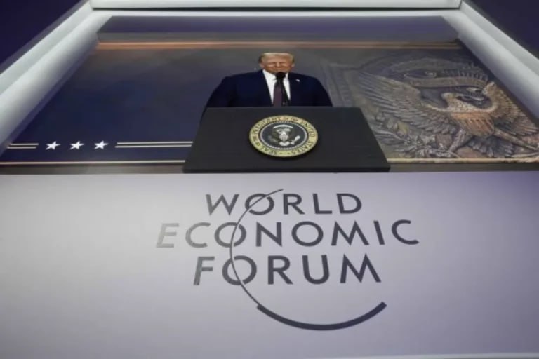 As elites de Davos se deparam …