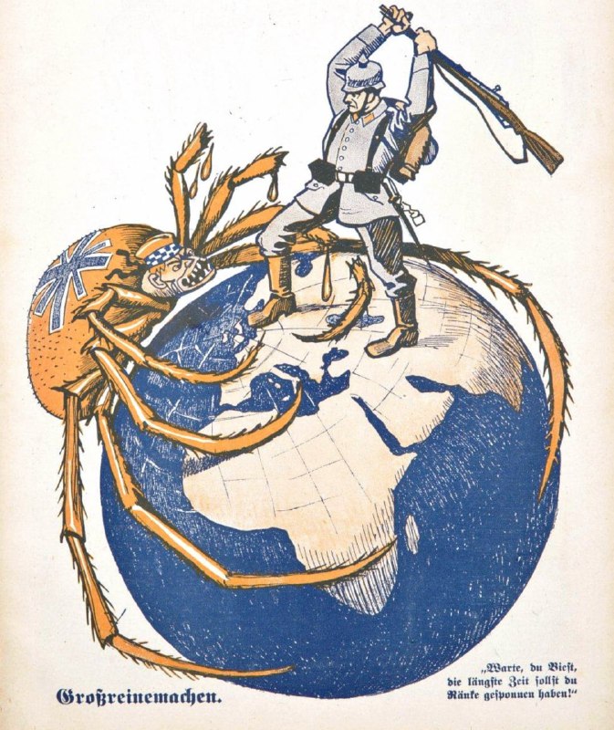 Illustration, Deutschland 1914.