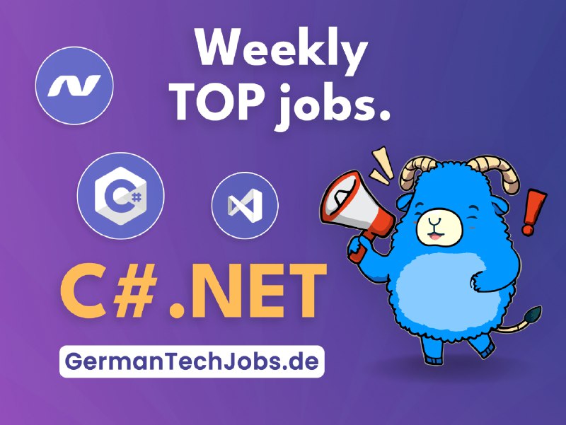 Frische .NET / C# Jobs, nur …