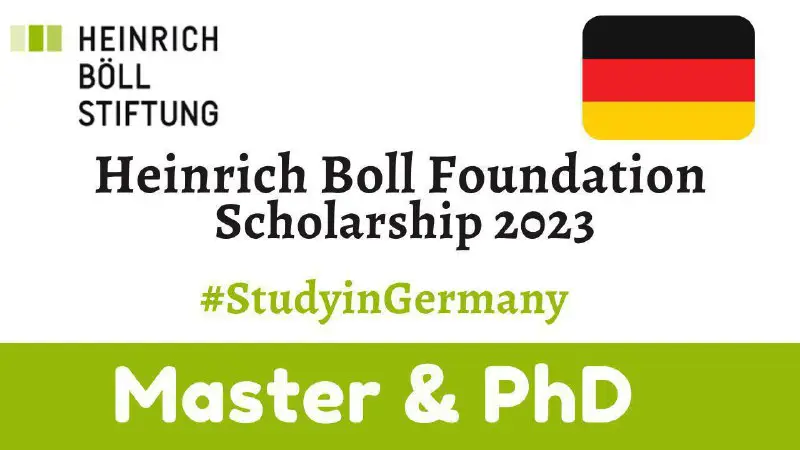 Heinrich Böll Foundation Scholarships in Germany …