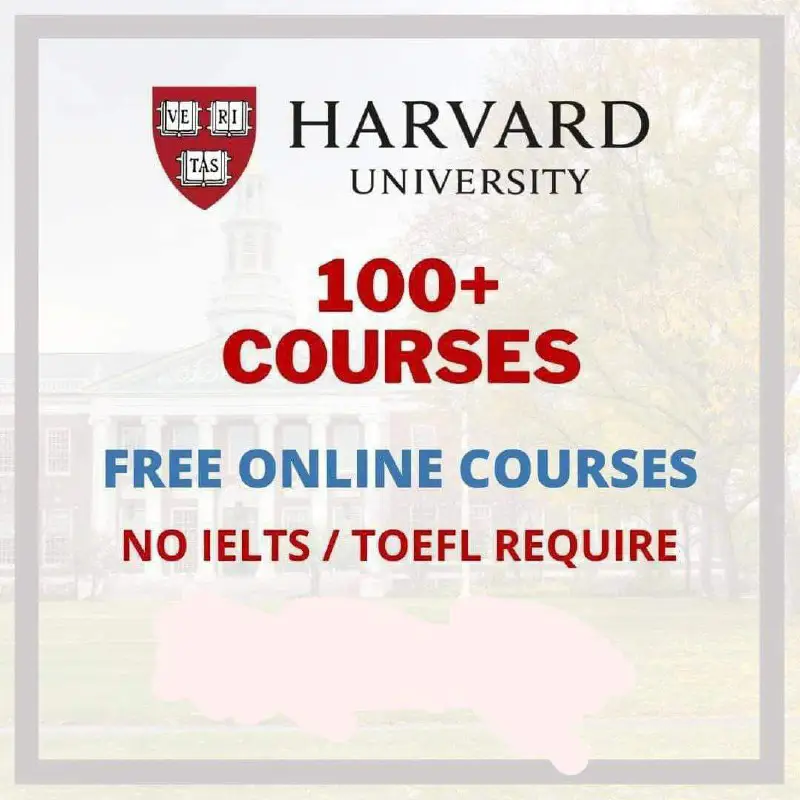 Harvard University 100+ Free Online Courses …