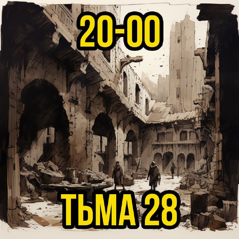 Скирмиш "Тьма'28" сегодня вечером