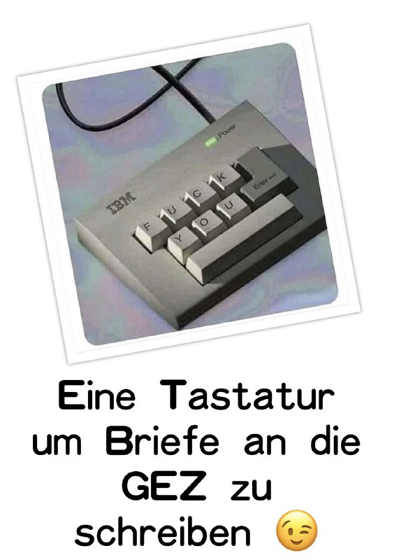GEZ/Beitragsservice verweigern