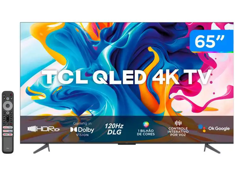 Smart TV 65” 4K Ultra HD …