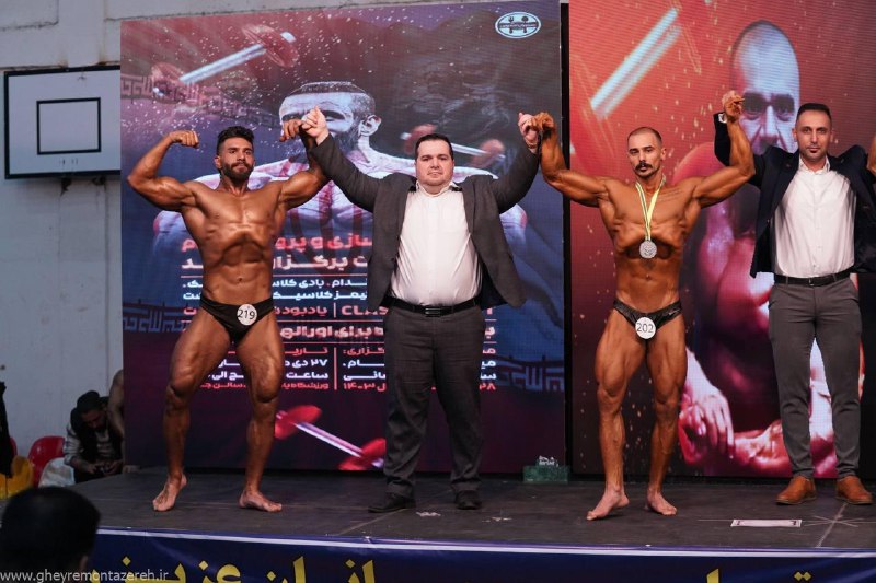 ***?*** نفرات برتر مسابقات پرورش اندام …