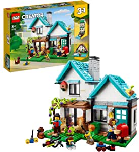 ***?*** LEGO 31139 Creator Casa Accogliente, Set 3 in 1 con Modellini da Costruire con 3 Case