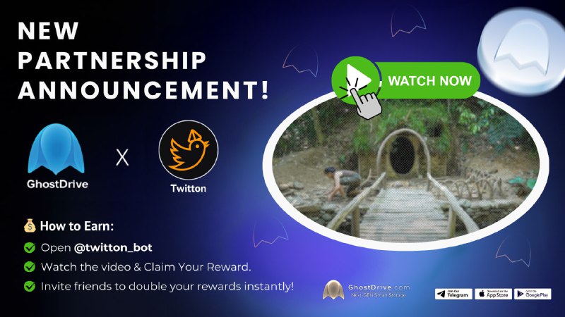 *****🚀*** GhostDrive x Twitton Partnership Alert! …