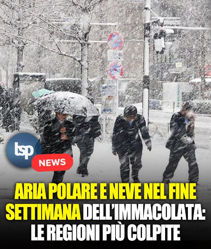 Aria polare e neve nel fine …