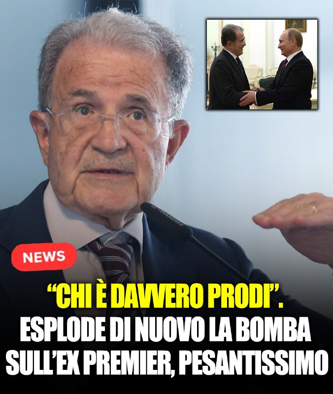 “Chi è davvero Prodi”. Esplode di …