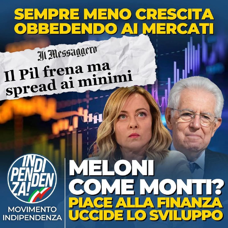 I MERCATI FINANZIARI PROMUOVONO LA POLITICA …