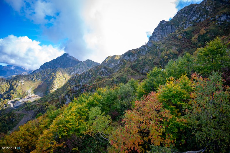 Осень в горах...***🍁***