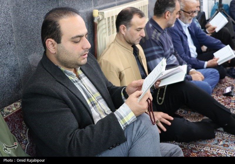 **برگزاری دعای ندبه در بخش رحیم …