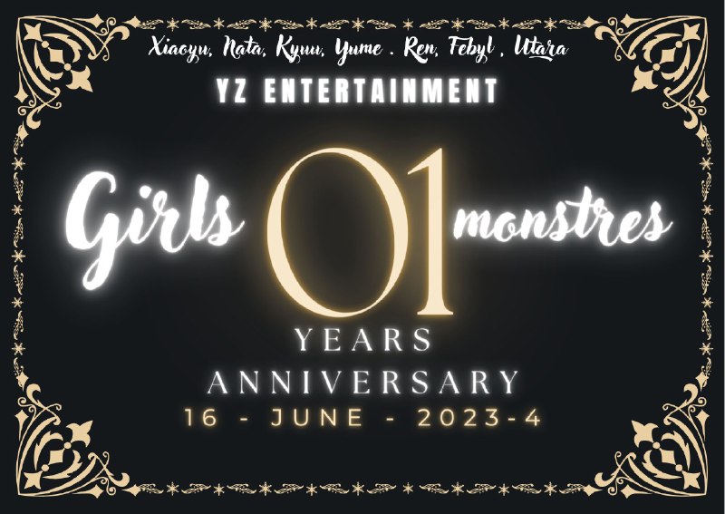 **[★] HAPPY ANNIVERSARY 01TH. [GIRLSMONSTER] [★]**