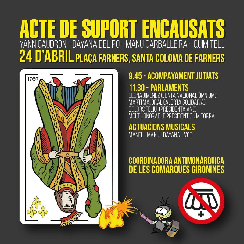 ***👑*** **ACTE DE SUPORT ALS ENCAUSATS …