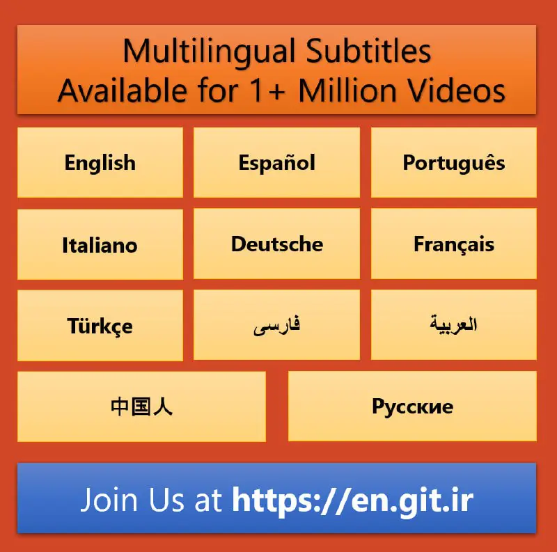 Multilingual Subtitles Available for 1+ Million …