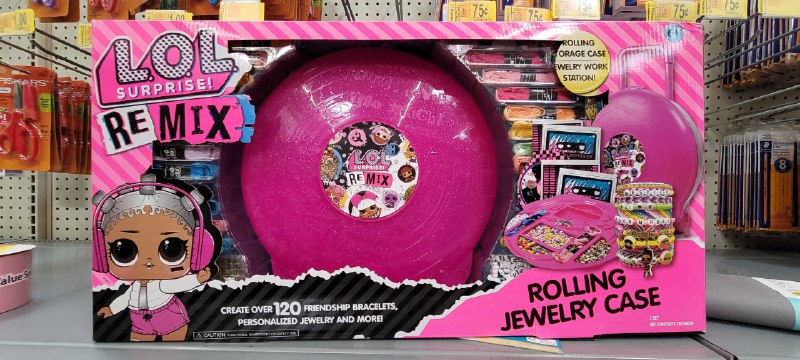 LOL Surprise Remix Rolling Jewelry Case …