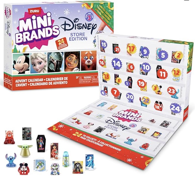 Disney Mini Brands Advent Calendar Black …