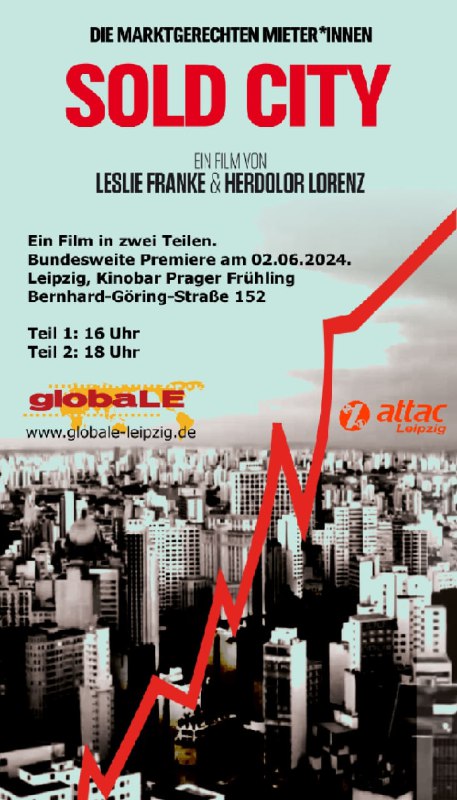 Einladung zur Premiere von "Sold City …