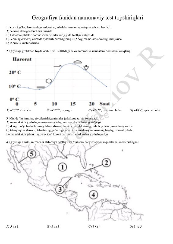 Globus_Maxx_Quiz testlar