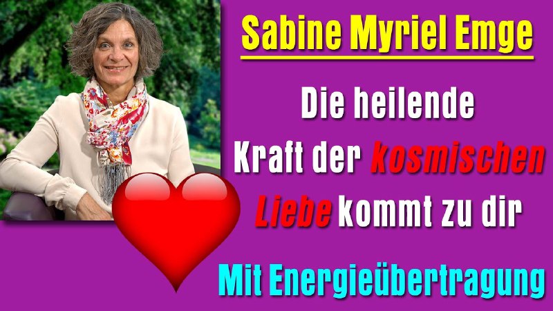 Kosmische ***❤️*** LIEBESDUSCHE ***❤️*** | Sabine …