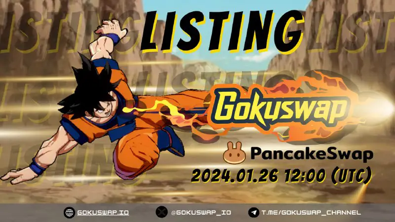 **Gokuswap Set to List on PancakeSwap …
