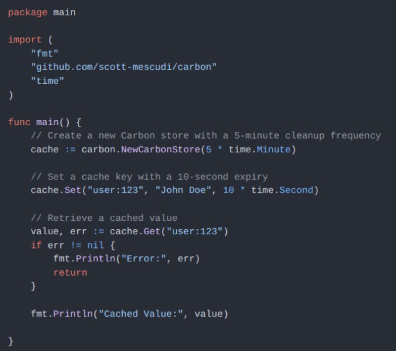 ***👣*** **Carbon - A Lightweight In-Memory …