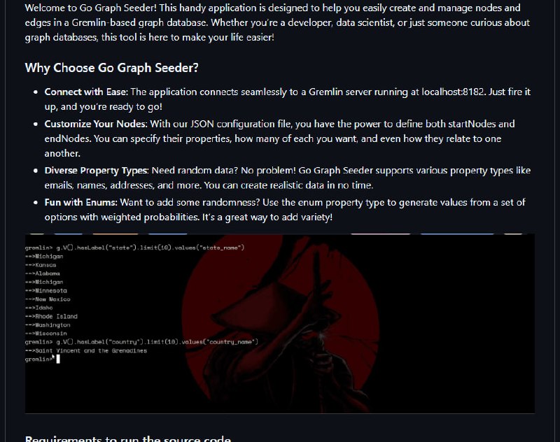 ***👣*** [Go Graph Seeder](https://github.com/phanorcoll/go-graph-seeder) — CLI-инструмент, …
