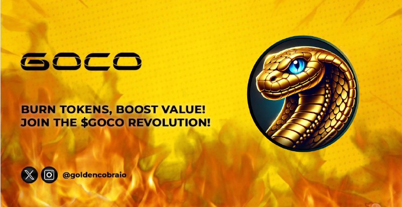 ***🔥******🚀*** Golden Cobra: $GOCO Value Skyrocketing!