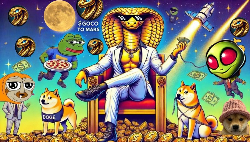 ***🐍******😂*** Golden Cobra: The Meme Coin …