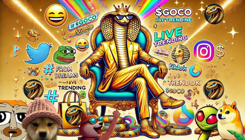 ***🐍******🎉*** Golden Cobra: The Meme Coin …