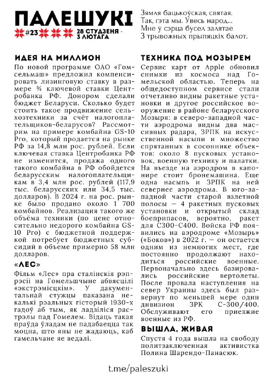 Палешукі №23
