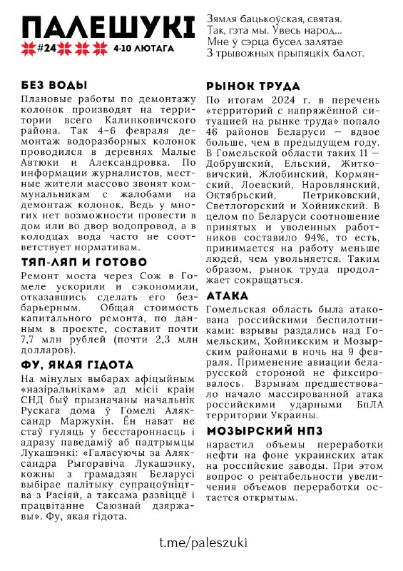 Палешукі №24
