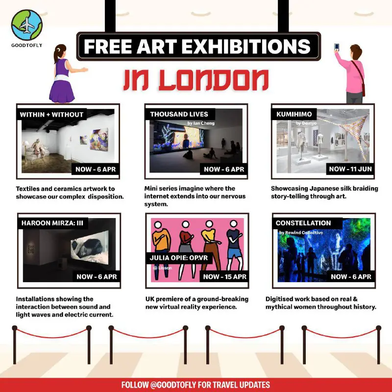 ***🇬🇧*** **Free Exhibitions in London** ***🇬🇧***