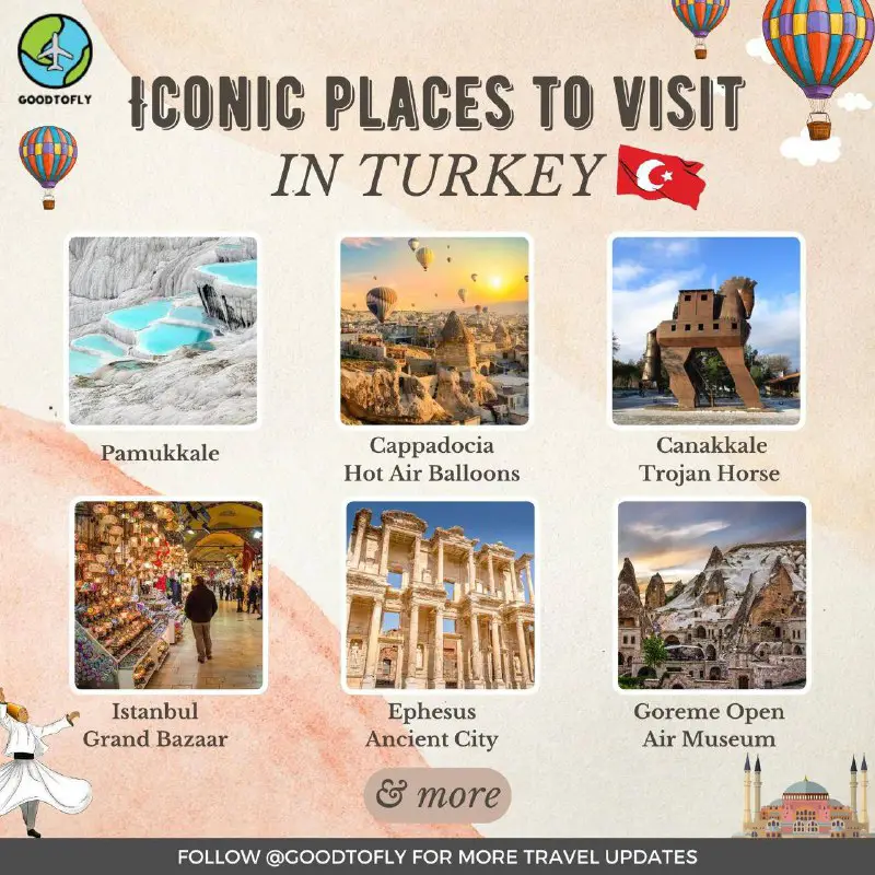 ***🇹🇷*** **Iconic places in Turkey** ***🇹🇷***
