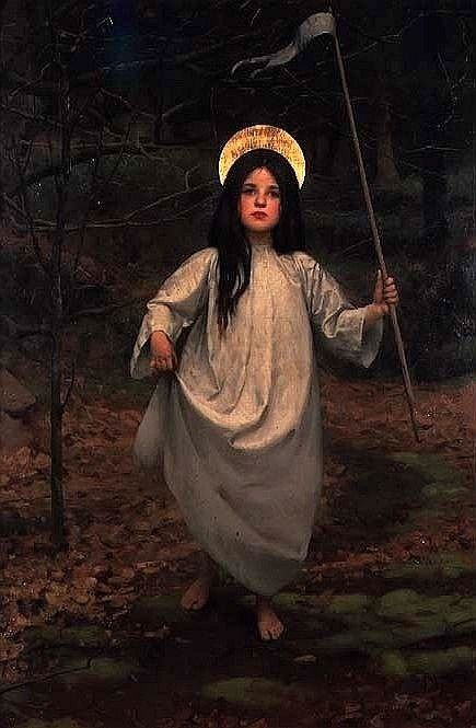 *The Flag* by Thomas Cooper Gotch