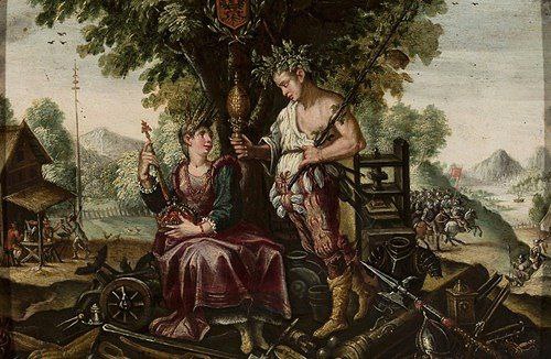 *Allegory of France with Athena and …