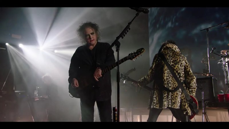 The Cure's new album live