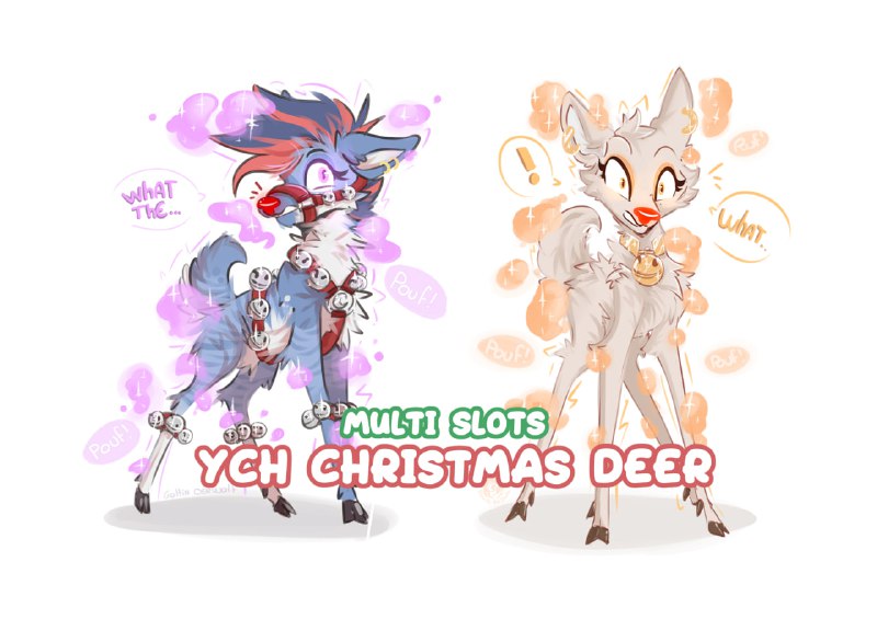 *****❄️***** **YCH Multi Slots | Christmas …