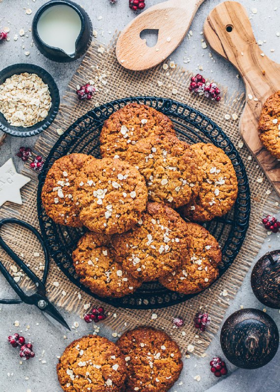 Vegane Haferkekse | Schwedische Cookies backen …