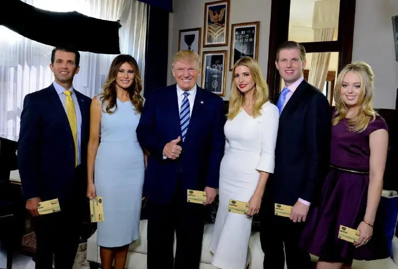 THE **TRUMP FAMILY** PRESENTED THE **TRB …