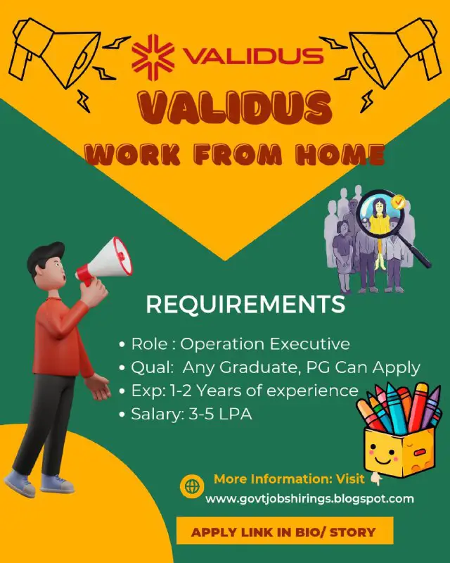 **VALIDUS WORK FROM HOME ***🏡***