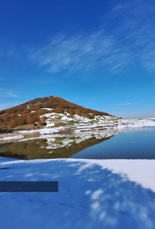 **چهره زمستانی سد سوها در پاییز*****😍***