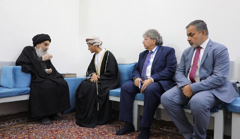 المرجع الاعلى السيد السيستاني دام ظله …