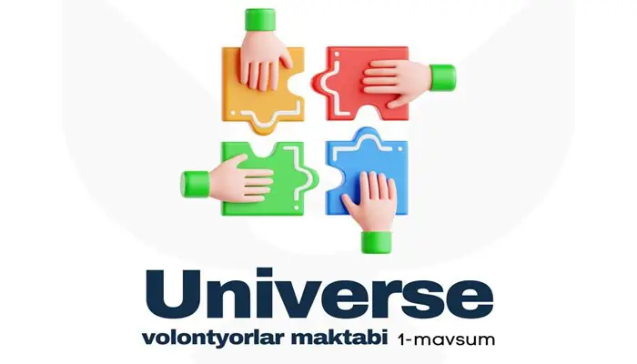 **“Universe” volontyorlar maktabi: Oʻzbekistonda volontyorlik sohasiga …