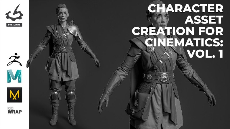 **Character Asset Creation for Cinematics: Vol. …