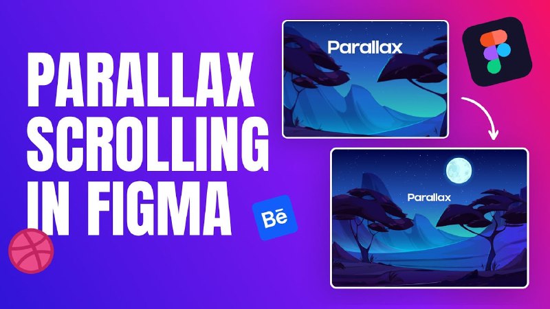 **Create PARALLAX SCROLL EFFECT In Figma**