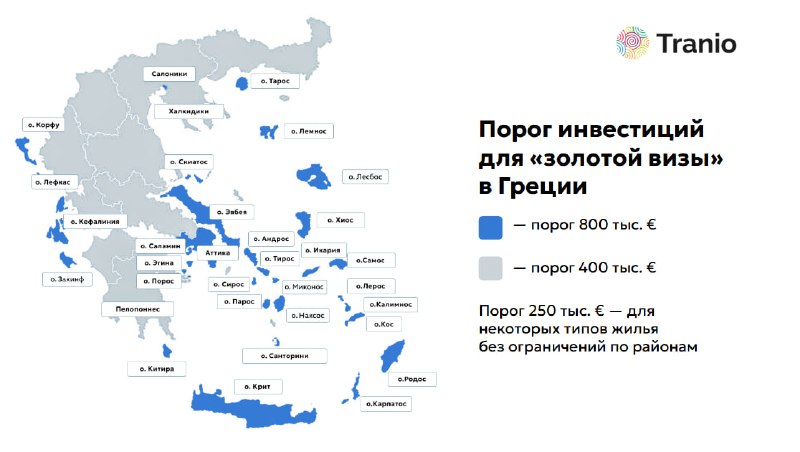 ***🌐*** **Карта регионов Греции с инвестиционными …