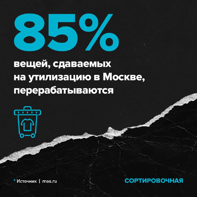 *****♻️*** 85% вещей, сдаваемых на утилизацию …