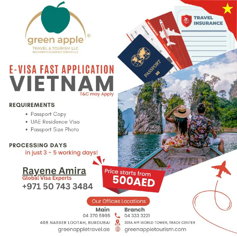 Experience the enchanting landscapes of Vietnam …